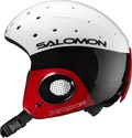 Salomon Equipe Ski-/Snowboardhelm - Kopfbedeckung Kinder wei�/ro